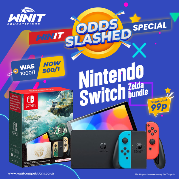 WIN THIS Nintendo Switch Zelda Bundle!