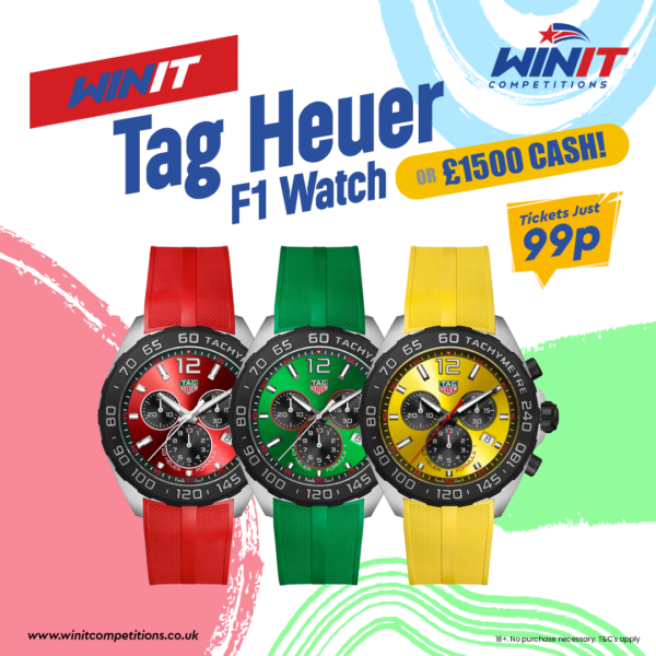 WIN THIS TAG Heuer Formula 1 Chronograph Men’s Watch