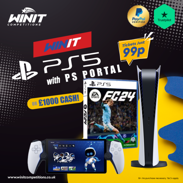 WIN THIS PS5 - PS PORTAL - FC24 Bundle