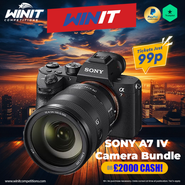 WIN A SONY A7 IV Camera Bundle